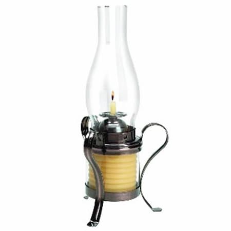 Standalone 40 Hour Coil Candle With Hurricane Lamp - Copper ST64235